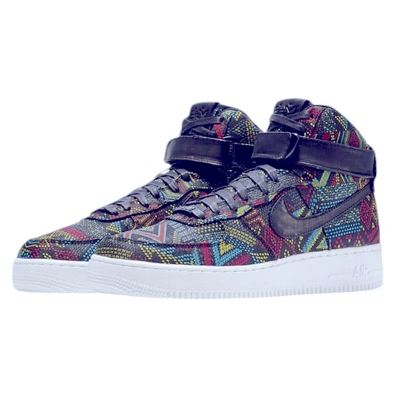 Nike Air Force High Black History Month 2016 Multi Print High